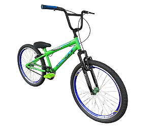 Bicicleta aro 24 Cross JVT Com Suspensão