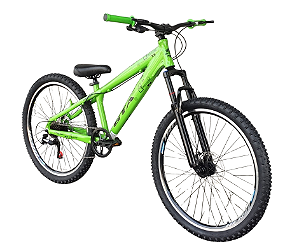 Bicicleta aro 26 GTA Rebel 7 MARCHAS VERDE
