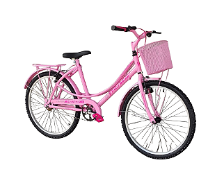 Bicicleta aro 24 JVT Lyli Rosa
