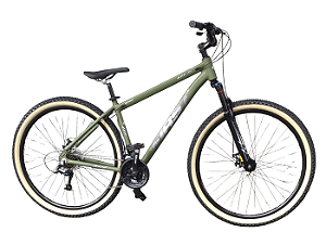 BICICLETA ARO 29 FIRST 21V FREIO A DISCO MECÂNICO TAM.17,5
