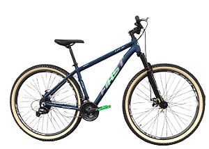 BICICLETA ARO 29 FIRST 21V FREIO A DISCO MECÂNICO TAM.17,5