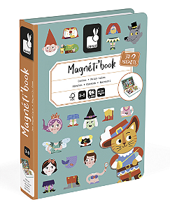 Livro Magnético Conto de Fadas - 40 peças
