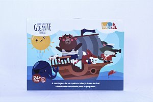 Quebra-Cabeça Gigante Piratas - 12 peças