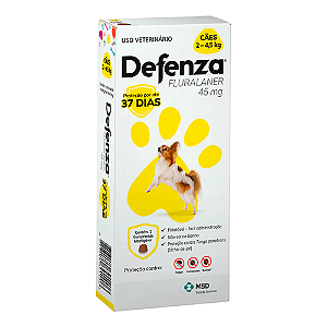 Defenza 45mg - 2 a 4 5kg