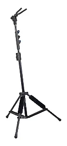 Suporte Palco Violão Baixo Guitarra Ask Sgp Porta Paleta Cor Preto Fosco