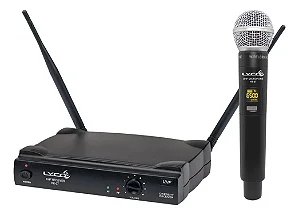 Microfone Sem Fio De Mão Lyco Uh-07m C 26 Freq Uhf