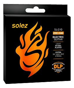 Encordoamento Solez Guitarra Cordas 010 Slg10