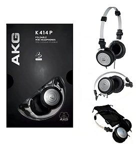 Fone de ouvido headphone AKG 414 P