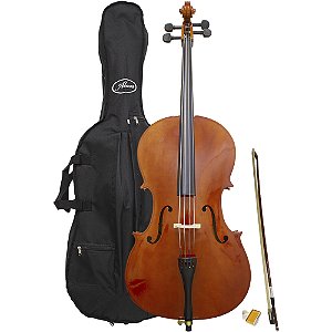Violoncelo Al 1210 3/4 Alan Com Capa Arco Breu