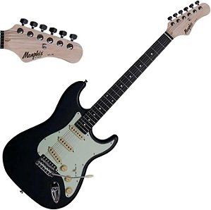 Guitarra Tagima Stratocaster Mg30 Memphis Black