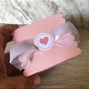 Caixa Personalizada Bem Casado - COMBO 10 Unid.