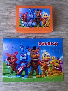 Quebra-cabeça Personalizado 15x21cm - 24 peças - COMBO 10 unid.