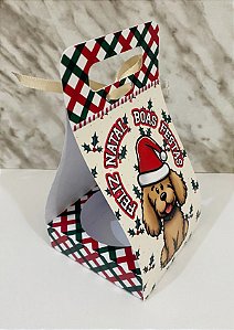 Arquivo de Corte - Embalagem Mini Panetone - NATAL