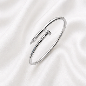 — Bracelete Prego — Prata
