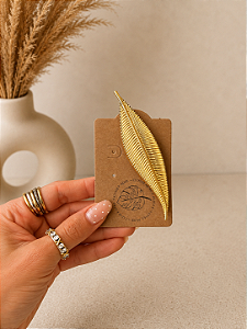 – Broche Plume –