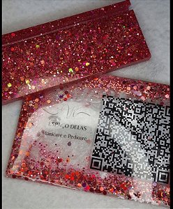 PLACA PIX NO QUADRO QUADRADO