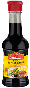 MOLHO SHOYU SAKURA - TRADICIONAL - EMBALAGEM 150ML
