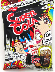 BALA AZEDA NOBEL - SUPER COLA - PACOTE 86G