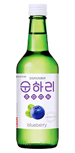 BEBIDA SOJU CHUM CHURUM - BLUEBERRY - GARRAFA 360ML