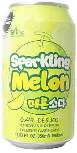 REFRIGERANTE SPARKLIN SFC BIO - MELÃO - LATA 350ML