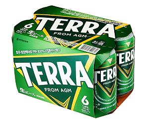 BOX DE CERVEJA TERRA - 6 UNIDADES