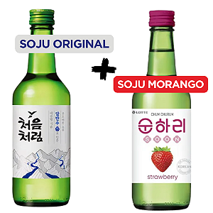 KIT SOJU ORIGINAL + SOJU MORANGO