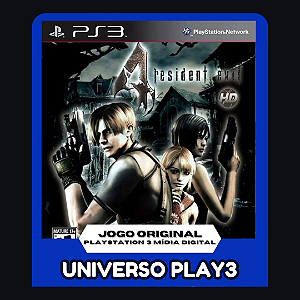 Resident Evil 4 HD (Clássico PS2) em Midia Digital Ps3