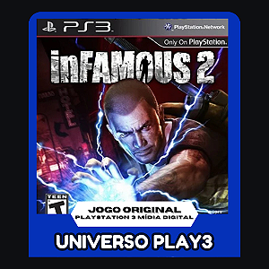 INFAMOUS 2 Dublado em Midia Digital Ps3