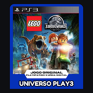 LEGO Jurassic World Dublado BR em Midia Digital Ps3