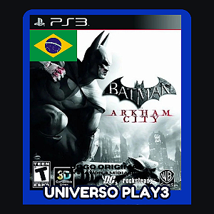 Batman Arkham City Legendas BR em Midia Digital Ps3