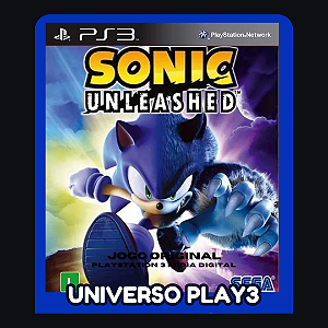 Sonic Unleashed em Midia Digital Ps3