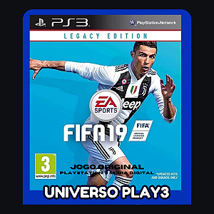 FIFA 19 Legacy Edition Ps3 Dublado em Midia Digital Ps3