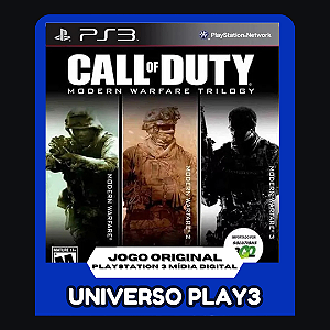 Call Of Duty Modern Warfare Trilogia em Midia Digital Ps3