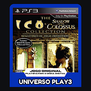 ICO e Shadow of the Colossus (Clássico Ps2) em Midia Digital Ps3