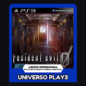Resident Evil 0 HD Remaster em Midia Digital Ps3