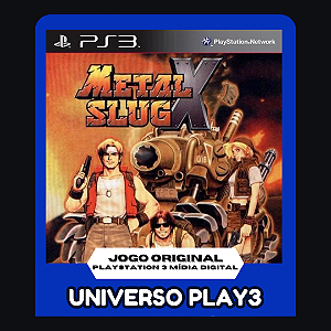 Metal Slug X (Clássico Ps1) Midia Digital Ps3