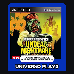 Red Dead Undead Nightmare Stand Alone em Midia Digital Ps3