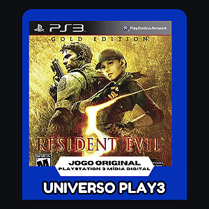 Resident Evil 5 Gold Edition em Midia Digital Ps3