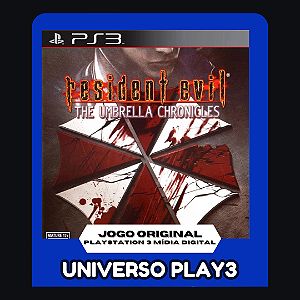 Resident Evil The Umbrella Chronicles em Midia Digital Ps3