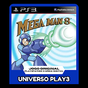 Mega Man 8 (Clássico Ps1) em Midia Digital Ps3