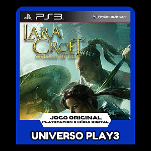 Lara Croft And The Guardian Of Light em Midia Digital Ps3