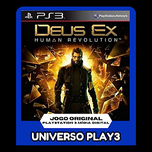 Deus Ex Revolution em Midia Digital Ps3