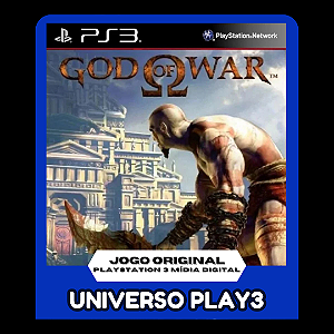 God of War 1 Hd (Clássico Ps2) em Midia Digital Ps3