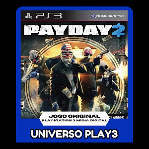 Payday 2 em Midia Digital Ps3