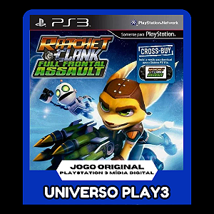 Ratchet And Clank Full Frontal Assault em Midia Digital Ps3