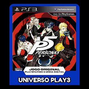 Persona 5 em Midia Digital Ps3