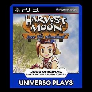 Harvest Moon Save the Homeland (Clássico Ps2) em Midia Digital Ps3