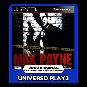 Max Payne (Clássico Ps2) em Midia Digital Ps3