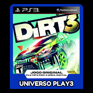 Dirt 3 Rally em Midia Digital Ps3