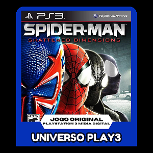 Spider Man Shattered Dimensions em Midia Digital Ps3
